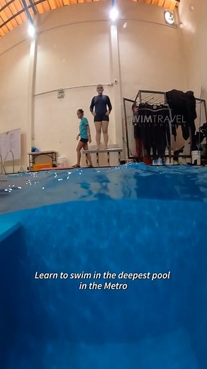 Are you brave enough to try this? Swim in the deepest pool in Metro Manila. Swim to enjoy your next travel #OnlyAtSwimtravelPH. 🏊🏽‍♂️ Book a class here: https://swimtravelph.com/booknow/ #swimtravel #swimtravelph #swimming #swimcoach #learntoswim #swimmingpool #openwater #swimminglesson #swimmingph #philippines #reels #lifevestfree #swimminggoals #learntoswim #adultswimminglesson #travelgoals | Swimtravel Philippines