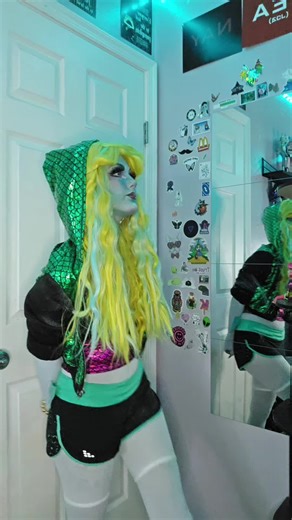 UNINVITED #nailphoria #monsterhighcosplay #lagoonabluecosplay #monsterhigh #lagoonablue