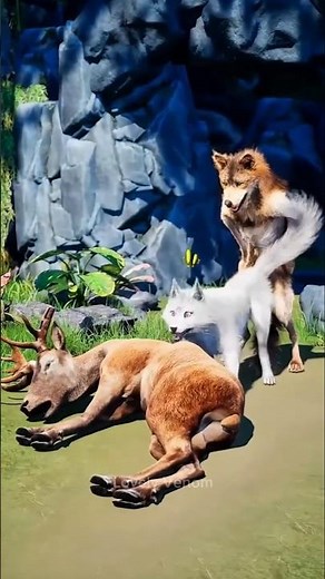 Wolf Saves Friend & Unlocks Ultimate Beast Power | Epic Animal Animation Story 🐺🔥
