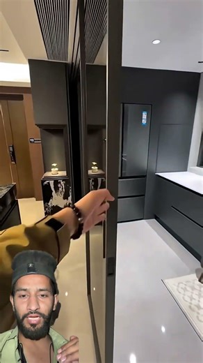 Luxury Kitchen Look ✨ | Smart Ground Partition Design for Modern Kitchen