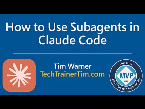 How to Use Subagents in Claude Code