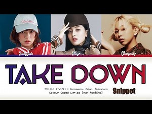 [Snippet] TWICE 'TAKE DOWN' Lyrics (트와이스 TAKE DOWN 가사)(Color Coded Lyrics)