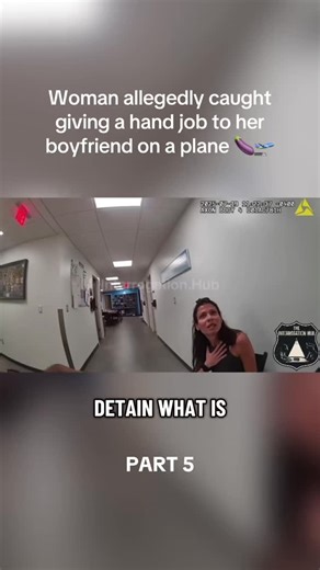 @interrogation.hub | Woman allegedly caught giving a hand job to her boyfriend on a plane 🍆🛫 P5 Final. Comment Your Thoughts below ⬇️ Follow Me For More... | Instagram