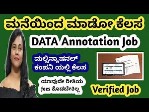 ಮನೆಯಿಂದ ಮಾಡಿ ಕೆಲಸ | DATA ANALYST REMOTE JOB |WORK FROM HOME JOB 2026 |Kannada