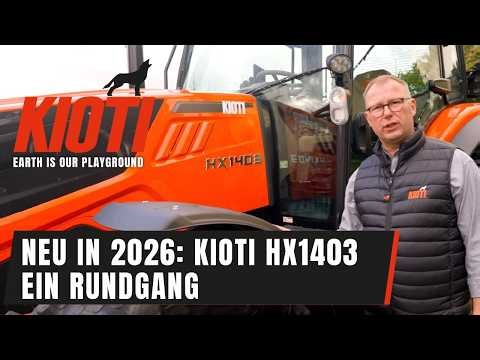 KIOTI HX1403 - New in 2026: A tour