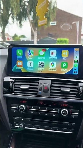 BMW X3 F25 MASSIVE 12.3" Android/Apple CarPlay Touchscreen! #androidscreen #bmwx3 #applecarplay #mod