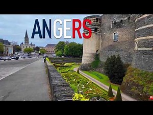 Walking Through Angers France | Relaxing Random Walk