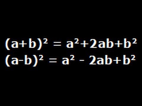 Algebraic identities of quadratic expressions