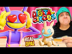 I Turn Jax From Amazing Digital Circus Into Opal Sculpture