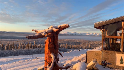 Sunrise at Alpine Creek Lodge! | Alpine Creek Lodge Alaska