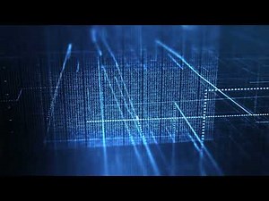 Abstract Background Loop Big Data Visualization Technology Video Template