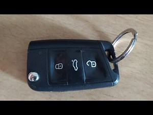 Comment remplacer la batterie de la clé d'une Seat Leon.
