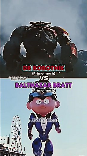 Dr. Robotnik Mech vs Balthazar Bratt Mech 🤖⚡ | Ultimate Villain Battle #shorts