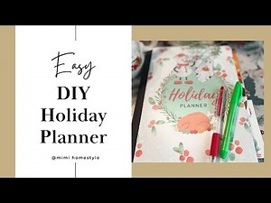 Easy Holiday Planner Setup | No-Fuss, Budget-Friendly Organization Tips!