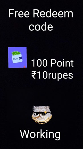 Free Redeem code 100 work