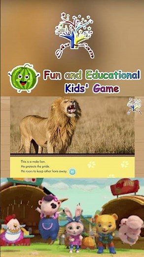 🦁👑 Life In A Pride! | Meet The Lion Family | Animal Safari | EduFam Kids TV ✨