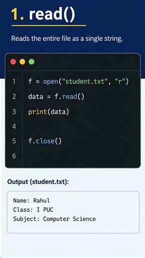 #python#read()#readline()#readlines