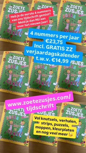 📣💕𝗪𝗪𝗪.𝗭𝗢𝗘𝗧𝗘𝗭𝗨𝗦𝗝𝗘𝗦.𝗖𝗢𝗠/𝗧𝗜𝗝𝗗𝗦𝗖𝗛𝗥𝗜𝗙𝗧 💕📣 | De Zoete Zusjes
