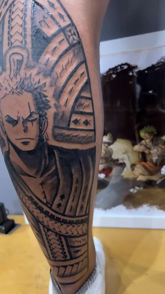 Colorful Polynesian Tattoo Designs for Anime Fans