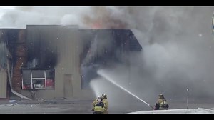 Explosion and fire destroy auto repair building in Mason City