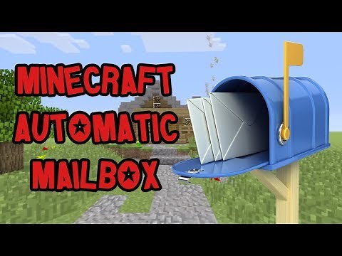 Minecraft Invention - Mail System Redstone Tutorial