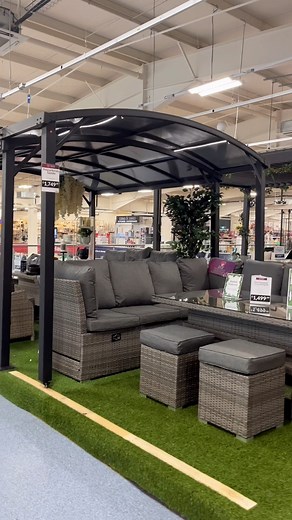 The Range on Instagram: "👀 AND JUST LIKE MAGIC ☝️🪄 🧡 Our Polycarbonate Gazebo easily extends from 3m up to 5.7m to give you the option of how much shade & shelter you want ☀️😎😆 👉🏼It’s the perfect shelter over your patio furniture, great for garden parties and we know that some customers have used this as a car port too 🚗 - versatile, durable and long-lasting 🙌 🔎326805 #therange #garden #patio #gardenhack #gardenshacks #rangegarden"