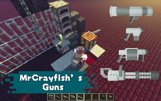 这个mod能满足你对高版本枪械模组的全部想象（MrCrayfish的枪 模组介绍）