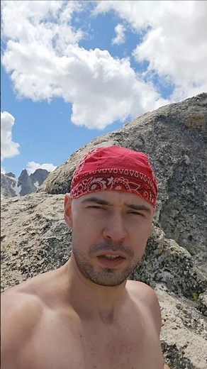 Disappointment Peak w Grand Teton