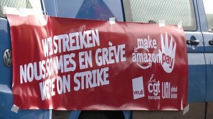 Amazon workers protest at some German, French sites on Black Friday
