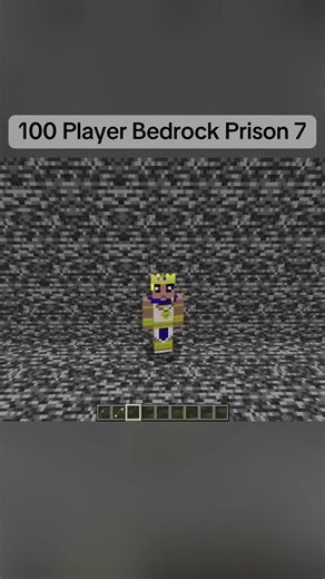 100 Player Bedrock Prison Challenge - Trick Shots & Escape