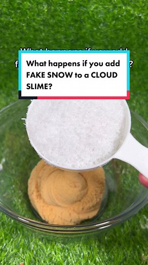Experiment: Adding Fake Snow to Cloud Slime
