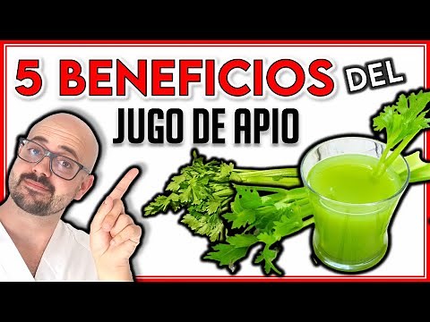 5 BENEFICIOS del JUGO de APIO que seguro DESCONOCIAS || ¡El APIO es ORO PURO para tu SALUD!