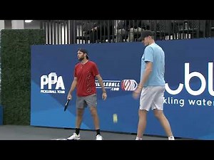 Tennis Pros Play Pickleball: John Isner/Jack Sock vs Donald Young/Sam Querrey