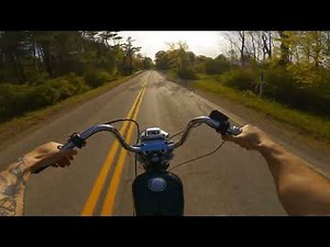 Harley-Davidson Ironhead Quick Ride | Engine Sound