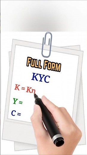 KYC full form | KYC full form ki | Full form kyc | KYC full form name | Full form of kyc | Full form