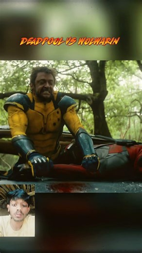 Deadpool Vs Wolverine Fight 😱 #viral #avengers