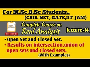 Real Analysis Complete Course🔥||Lecture-14|| Unit-2 start
