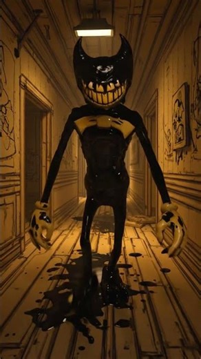 Ink Demon In Veo From Bendy And The Ink Machine 2