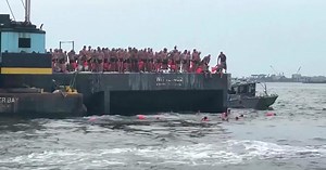 Former Navy SEALS train for grueling Hudson River fitness challenge