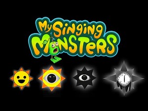 Mr. Sun in 5 Phases Plus Retake, Pyramixed & Sprunksters - Sprunki - in My Singing Monsters