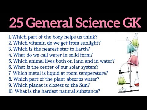 25 General Science Gk