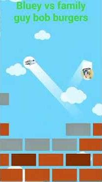 Bluey vs family guy bob burgers #bluey #shortvideo #bob #burger #kidscontent #cartoonvideo