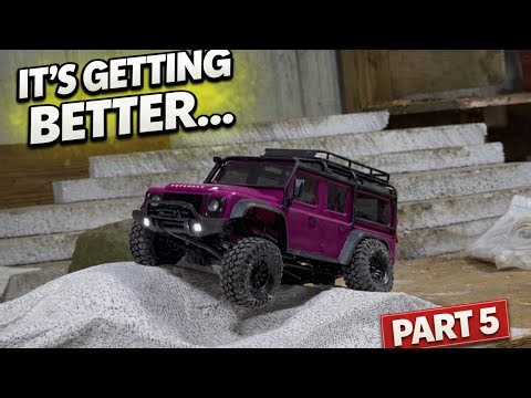 It’s Starting to Come Together… (Indoor Crawler Course Part 5