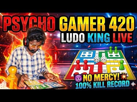 ​6-6-6! 🎲 Insane Luck in Ludo King | Psycho Gamer 420 #ludoking