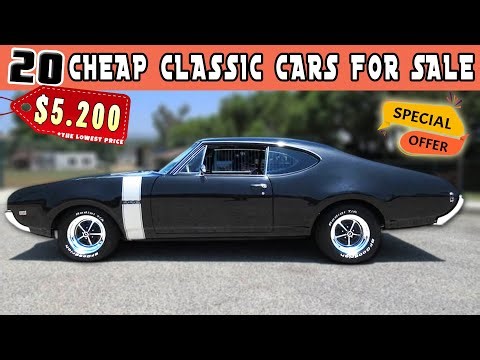 Alive Beauties! 20 Classic Cars For Sale Under Budget! Chevrolet, Ford at Low Prices