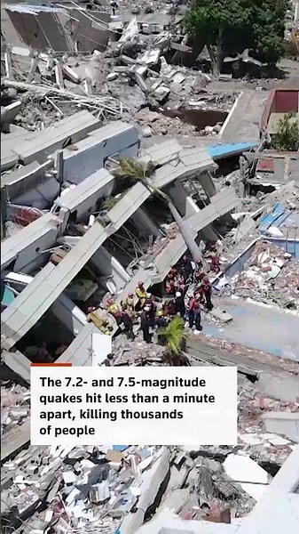 Venezuela's La Guaira coast destroyed by earthquake