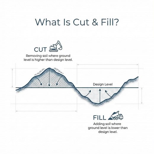Understanding Cut and Fill in Earthwork Calculations