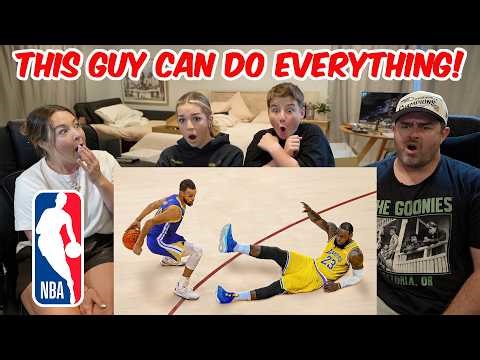 New Zealand Family First Time Watching Steph Curry (HE HUMILIATED THE BEST PLAYERS?!)