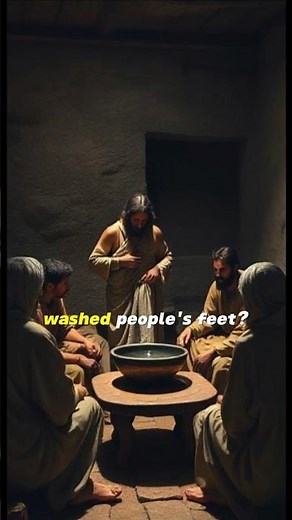 Why Does Jesus Wash The Disciples Feet? | An Easter Story on Maundy Thursday