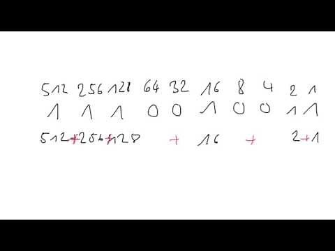 Umrechnen von Dualsystem ins Dezimalsystem (Variante)